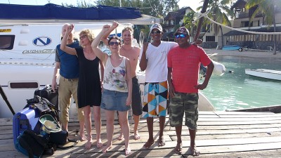 Mauritius Sailing with Dana and wild-27 Grand Baie